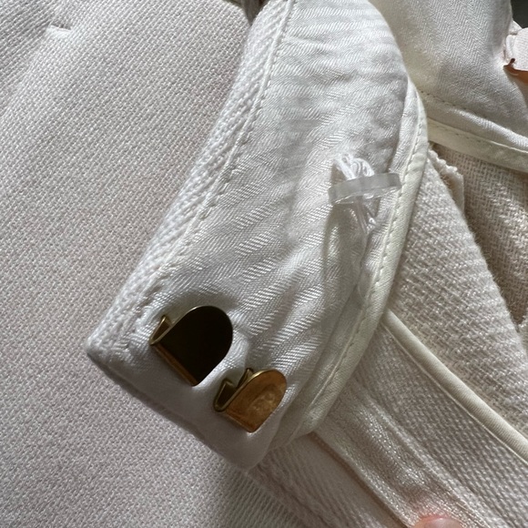 Tory Burch White Thomas Trousers - Picture 9 of 9